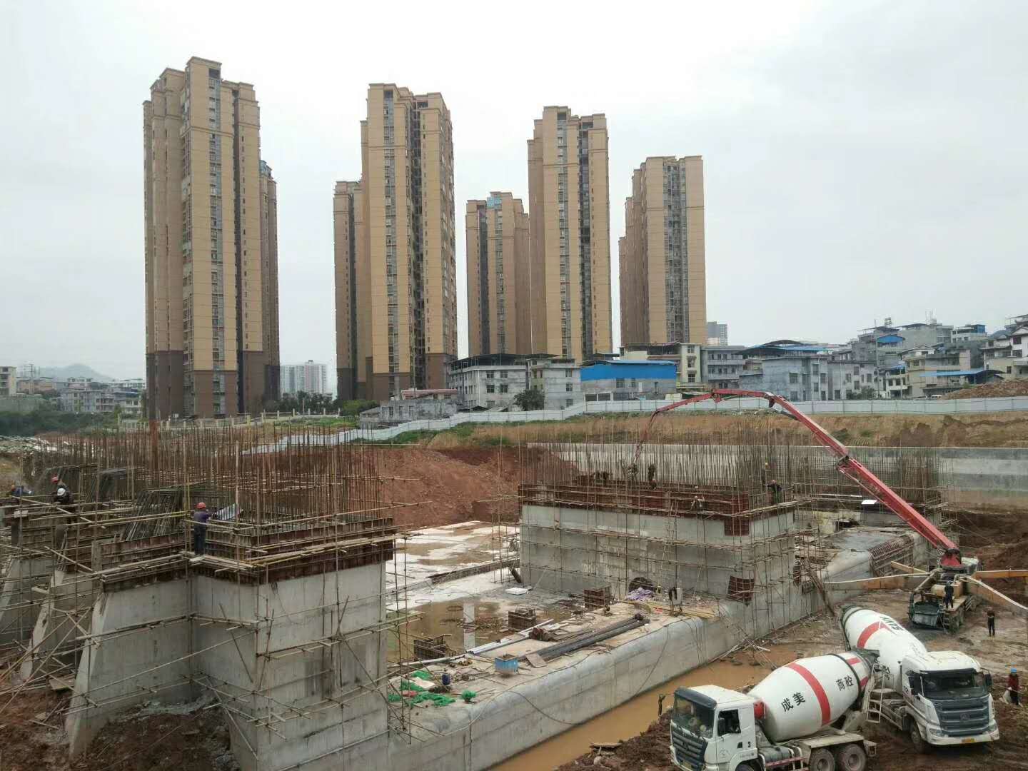 龍山縣果利河(hé)綜合整治工程PPP項目自主檢測